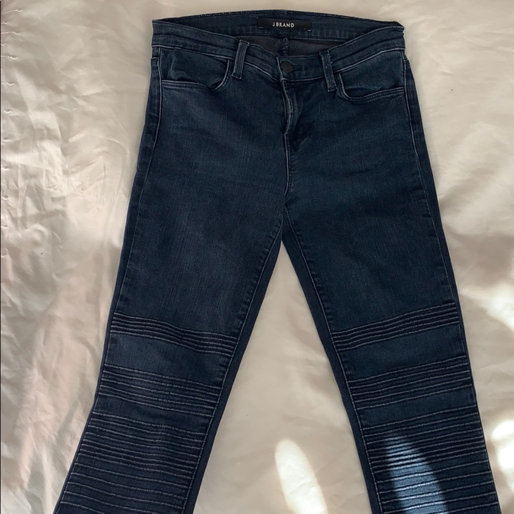 J Brand Navy Skinny Jeans Stretchy